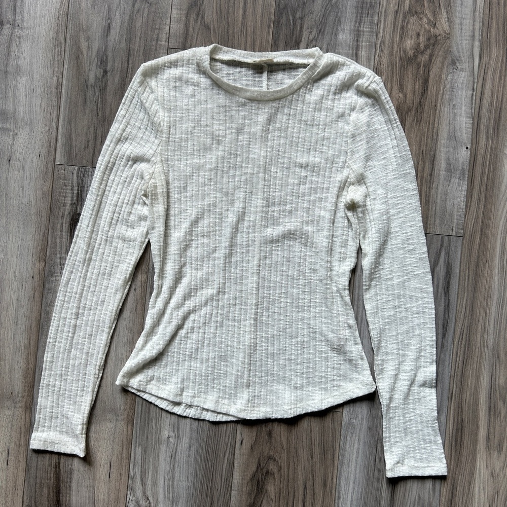 Free People Intimately White/Cream Layering Top